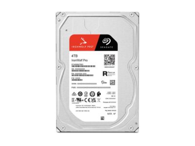 Seagate IronWolf Pro ST4000NT001 4TB 7200 RPM 256MB Cache SATA 6.0Gb/s 3.5" Internal Hard Drive