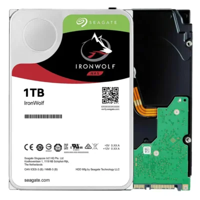 Seagate IronWolf ST1000VN008 internal hard drive 3.5" 1000 GB / 1 TB Serial ATA III