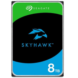 Seagate SkyHawk ST8000VX010 8TB 5400 RPM 256MB Cache SATA 6.0Gb/s 3.5" Hard Drives