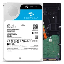 Seagate SkyHawk AI ST24000VE002 24TB 7200 RPM 512MB Cache SATA 6.0Gb/s 3.5" Internal Hard Drive