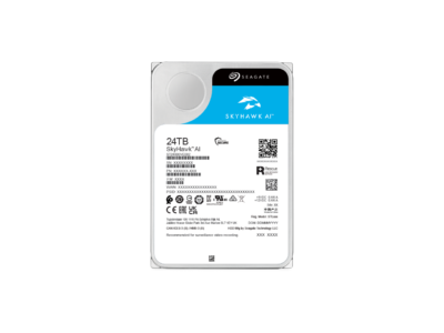 Seagate SkyHawk AI ST24000VE002 24TB 7200 RPM 512MB Cache SATA 6.0Gb/s 3.5" Internal Hard Drive