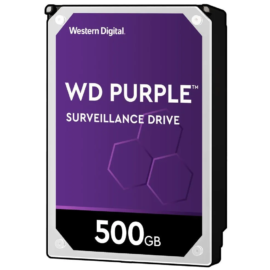 WD Purple 500GB Surveillance Hard Disk Drive - 5400 RPM Class SATA 6Gb/s 64MB Cache 3.5 Inch WD05PURZ