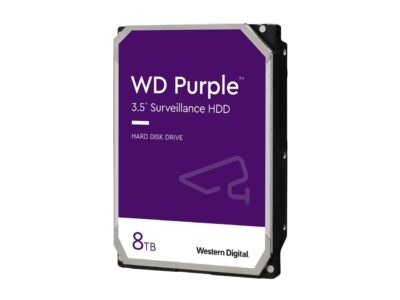 WD Purple WD81PURZ 8TB 5400 RPM 256MB Cache SATA 6.0Gb/s 3.5" Internal Hard Drive Bare Drive