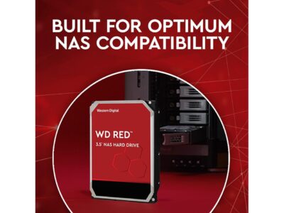 WD Red 2TB NAS Internal Hard Drive - 5400 RPM Class, SATA 6Gb/s, SMR, 256MB Cache, 3.5" - WD20EFAX