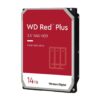 WD Red Plus 14TB NAS Hard Disk Drive - 5400 RPM Class SATA 6Gb/s, CMR, 512MB Cache, 3.5 Inch - WD140EFFX