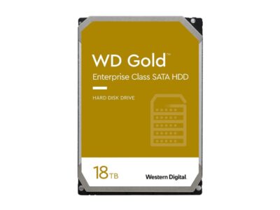 Western Digital 18TB WD Gold Enterprise Class Internal Hard Drive - 7200 RPM Class, SATA 6 Gb/s, 512 MB Cache, 3.5" - WD181KRYZ