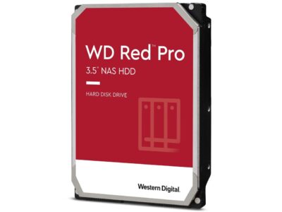 Western Digital 22TB WD Red Pro NAS Internal Hard Drive HDD - 7200 RPM, SATA 6 Gb/s, CMR, 512 MB Cache, 3.5" - WD221KFGX