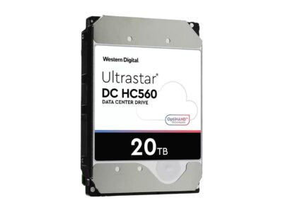WD Ultrastar DC HC560 0F38785 20TB Hard Drive 512MB Cache 7200 RPM SATA 6.0Gb/s 512E SE NP3 3.5" Internal HDD (WUH722020BLE6L4) - OEM