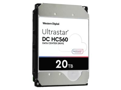 Western Digital Ultrastar DC HC560 WUH722020BL5204 20 TB Hard Drive - 3.5" Internal - SAS (12Gb/s SAS) 0F38652