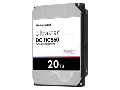 Western Digital Ultrastar DC HC560 WUH722020BL5204 20 TB Hard Drive - 3.5" Internal - SAS (12Gb/s SAS) 0F38652