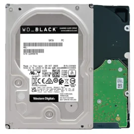WD Black 500GB Performance Desktop Hard Disk Drive - 7200 RPM SATA 6Gb/s 64MB Cache 3.5 Inch - WD5003AZEX