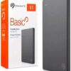 Seagate Basic, 2TB, Portable External Hard Drive, USB 3.0, for PC Laptop (STJL2000400)