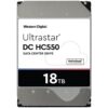 WD Ultrastar DC HC550 18TB Hard Drive 3.5" Internal 512MB 7200 RPM SAS 12Gb/s 512E SE P3 0F38353 (WUH721818AL5204)