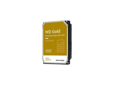 Western Digital 20TB WD Gold Enterprise Class SATA Internal Hard Drive HDD - 7200 RPM, SATA 6 Gb/s, 512 MB Cache, 3.5" - WD202KRYZ