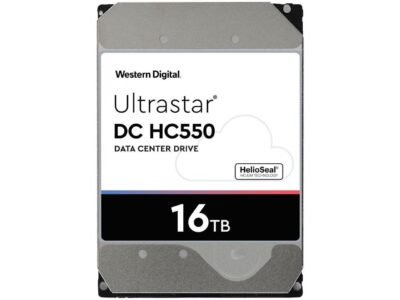 WD Ultrastar DC HC550 16TB 7200RPM SAS 12Gb/s 3.5" HDD (WUH721816AL5204)