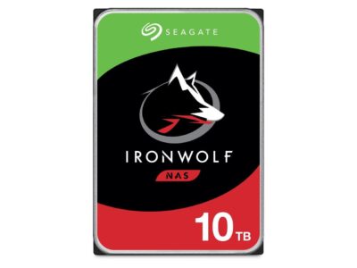 Seagate IronWolf ST10000VN000 10TB 7200 RPM 256MB Cache SATA 6.0Gb/s 3.5" Hard Drives Bare Drive