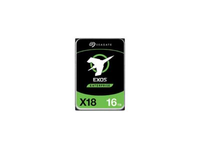 Seagate Exos 16TB (ST16000NM000J) Enterprise HDD X18 SATA 6Gb/s 512e/4Kn 7200 RPM 256MB Cache 3.5" Internal Hard Drive