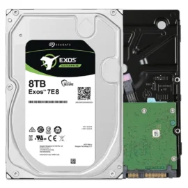 Seagate Exos 7E8 ST8000NM000A 8TB 7200 RPM 256MB Cache SATA 6.0Gb/s 3.5" Hard Drives Bare Drive