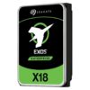 Seagate Exos X18 ST10000NM013G 10 TB Hard Drive - 3.5" Internal - SAS (12Gb/s SAS) - Conventional Magnetic Recording (CMR) Method - Video Surveillance System, Storage System Device Supported - 72