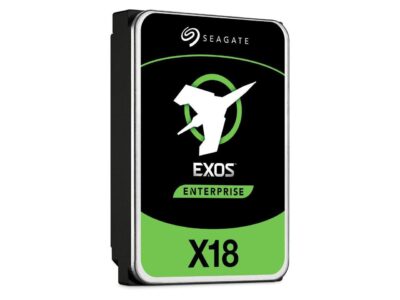 Seagate Exos X18 ST14000NM001J 14TB 7200 RPM 256MB Cache SATA 6.0Gb/s 3.5" Internal Hard Drive, SED