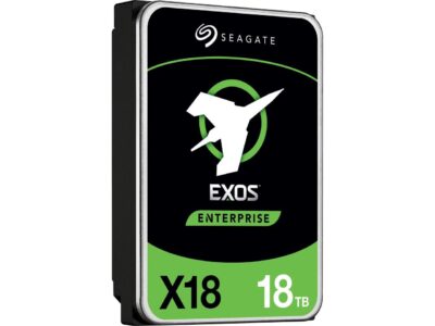 Seagate 18TB Exos X18 7200 RPM SAS 12Gb/s 512e/4Kn 256MB Cache 3.5-Inch Enterprise Hard Drive HDD (ST18000NM004J)