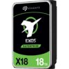 Seagate 18TB Exos X18 7200 RPM SAS 12Gb/s 512e/4Kn 256MB Cache 3.5-Inch Enterprise Hard Drive HDD (ST18000NM004J)