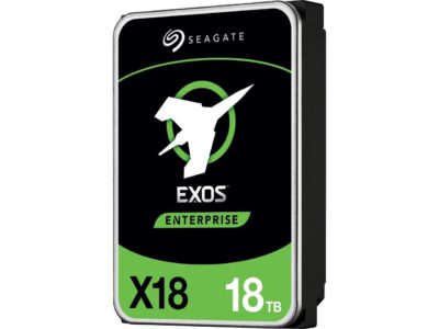 Seagate 18TB Exos X18 7200 RPM SAS 12Gb/s 512e/4Kn 256MB Cache 3.5-Inch Enterprise Hard Drive HDD (ST18000NM004J)