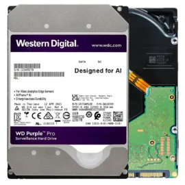 WD WD85PURZ 8TB WD Purple Surveillance Internal Hard Drive HDD - SATA 6 Gb/s, 256 MB Cache, 3.5"