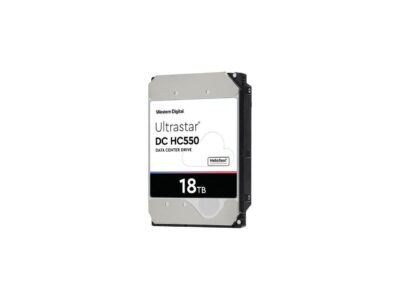 WD Ultrastar DC HC550 18TB Hard Drive 3.5" Internal 512MB 7200 RPM SAS 12Gb/s 512E SE P3 0F38353 (WUH721818AL5204)