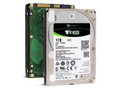 Seagate Exos 7E2000 1TB 7200-RPM Dual-Port 512e SAS-12Gb/s 128MB-Cache 2.5-Inch Enterprise Capacity Data Center Hard Disk Drive (ST1000NX0373)