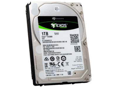 Seagate Exos 7E2000 1TB 7200-RPM Dual-Port 512e SAS-12Gb/s 128MB-Cache 2.5-Inch Enterprise Capacity Data Center Hard Disk Drive (ST1000NX0373)