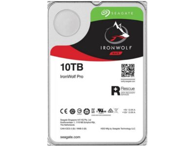 Seagate IronWolf Pro ST10000NE000 10TB 7200 RPM 256MB Cache SATA 6.0Gb/s 3.5" Hard Drive Bare Drive