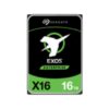 Seagate Exos 16TB (ST16000NM000J) Enterprise HDD X18 SATA 6Gb/s 512e/4Kn 7200 RPM 256MB Cache 3.5" Internal Hard Drive