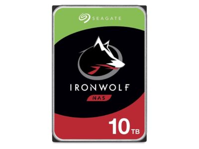 Seagate IronWolf ST10000VN000 10TB 7200 RPM 256MB Cache SATA 6.0Gb/s 3.5" Hard Drives Bare Drive