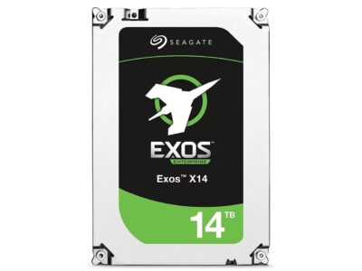 Seagate 12TB HDD Exos X14 7200 RPM 512e/4Kn SATA 6Gb/s 256MB Cache 3.5-Inch Enterprise Hard Drive (ST12000NM0008)