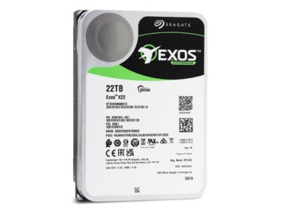 Seagate Exos X22 22TB SATA 6Gb/s 3.5" Enterprise Hard Drive - ST22000NM001E