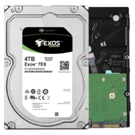 seagate exos 4tb internal hard drive enterprise hdd - 3.5 inch 6gb/s 7200 rpm 128mb cache for enterprise, data center - frustration free packaging (st4000nm0035)