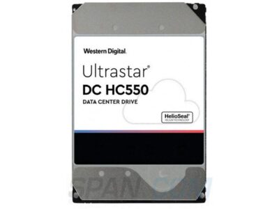 WD Ultrastar DC HC550 16TB 7200RPM SAS 12Gb/s 3.5" HDD (WUH721816AL5204)