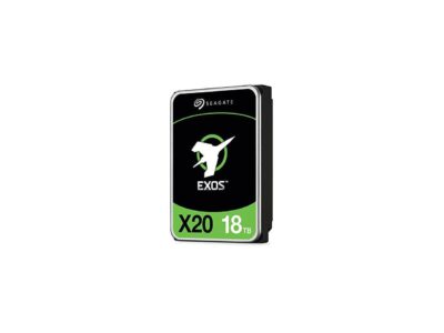 Seagate Exos X20 ST18000NM003D 18TB 7200 RPM 256MB Cache SATA 6.0Gb/s 3.5" Internal Hard Drive