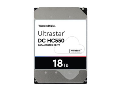 WD Ultrastar DC HC550 18TB Hard Drive 3.5" Internal 512MB 7200 RPM SAS 12Gb/s 512E SE P3 0F38353 (WUH721818AL5204)