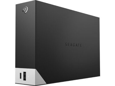 Seagate One Touch STLC4000400 4 TB Hard Drive - 3.5" External - SATA (SATA/600) - Black - USB 3.0 Micro-B