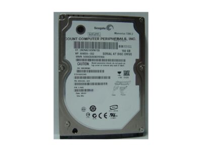 Seagate Momentus 7200.2 ST9160823AS 160GB 7200 RPM 8MB Cache SATA 3.0Gb/s 2.5" Notebook Hard Drive Bare Drive