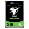 Seagate Exos 16TB (ST16000NM000J) Enterprise HDD X18 SATA 6Gb/s 512e/4Kn 7200 RPM 256MB Cache 3.5" Internal Hard Drive