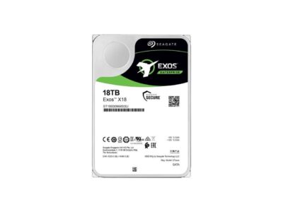 Seagate Exos X18 ST18000NM000J 18TB 7200 RPM 256MB Cache SATA 6.0Gb/s 3.5" Internal Hard Drive