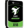 Seagate Exos X18 ST10000NM013G 10 TB Hard Drive - 3.5" Internal - SAS (12Gb/s SAS) - Conventional Magnetic Recording (CMR) Method - Video Surveillance System, Storage System Device Supported - 72