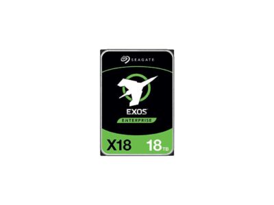 Seagate 18TB Exos X18 7200 RPM SAS 12Gb/s 512e/4Kn 256MB Cache 3.5-Inch Enterprise Hard Drive HDD (ST18000NM004J)