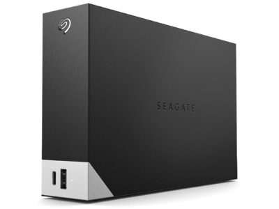 Seagate One Touch STLC14000400 14 TB Hard Drive - 3.5" External - SATA (SATA/600) - Black - USB 3.0 Micro-B