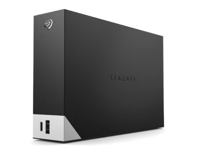 Seagate One Touch STLC8000400 8 TB Hard Drive - 3.5" External - SATA (SATA/600) - Black - USB 3.0 Micro-B