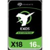 Seagate 16TB Exos X18 7200 RPM SAS 12 Gb/s 256MB Cache 512e/4Kn 3.5-inch Enterprise Hard Drive HDD (ST16000NM004J)