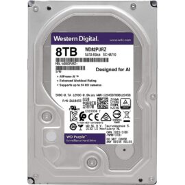 WD - WD84PURU - HDD 8TB SATA 5.4k Purple™ Surveillance 3.5", 6Gb/s 128MB